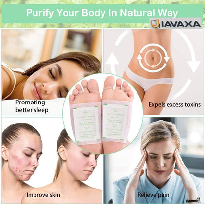 Deep Cleansing Natural Herbs Patches | Helps in Weight Loss, Stress relief & more via Toxin Removal for Men & Women (2x5 packs) BUY 1 GET 1 FREE