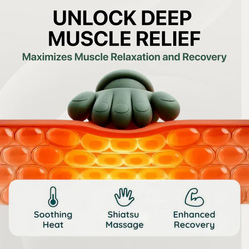 Neck & Back Massager with Heat Therapy