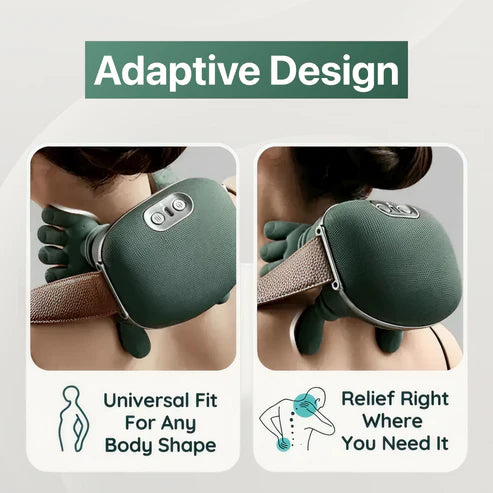 Neck & Back Massager with Heat Therapy