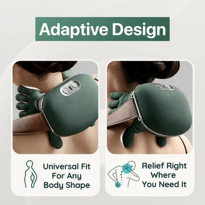 Neck & Back Massager with Heat Therapy